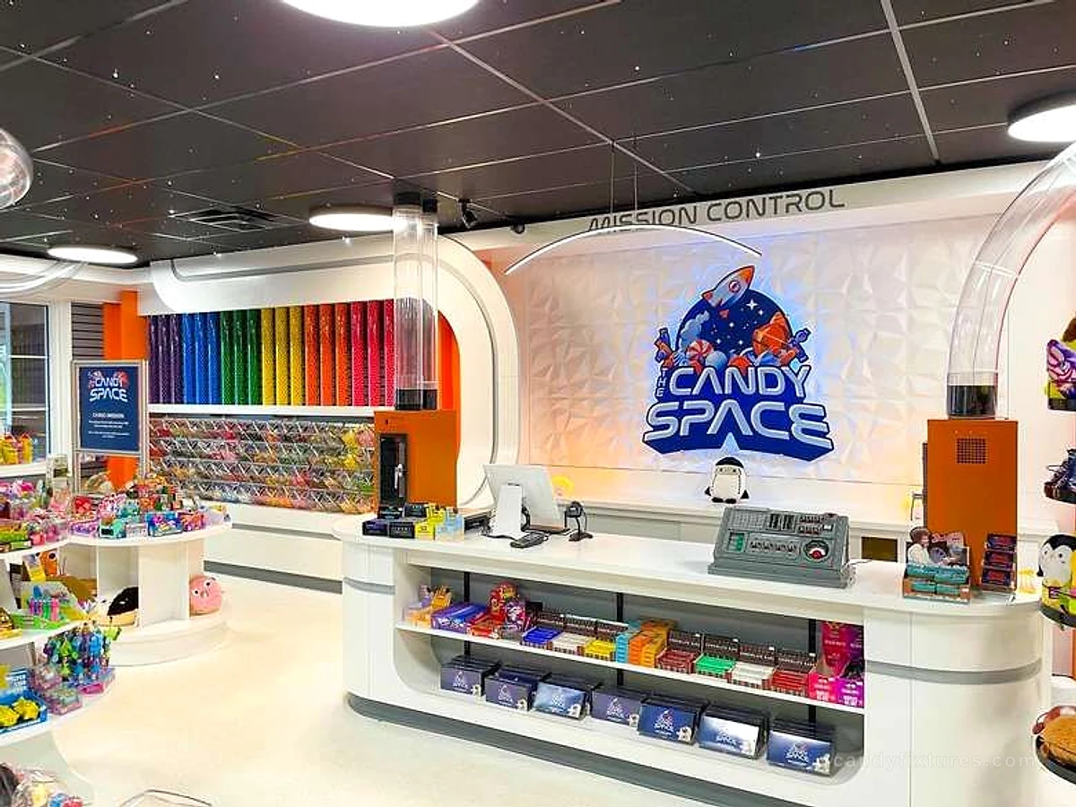 Candy Store Counter Candy Space Theme Shop Furniture Candy Store Display