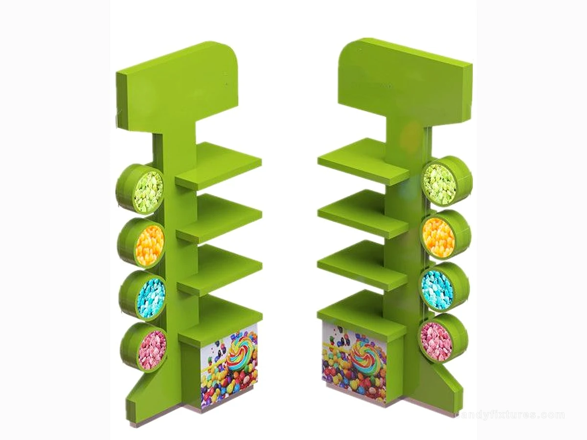 Flooring Candy Display Rack Custom Sweet Rack New Candy Shelves Displays