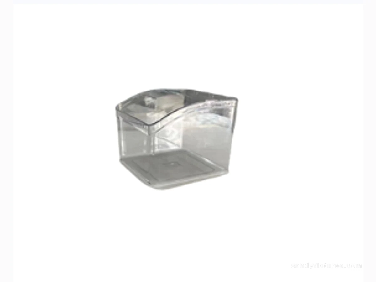 Mall snack food box candy transparent clamshell candy bin