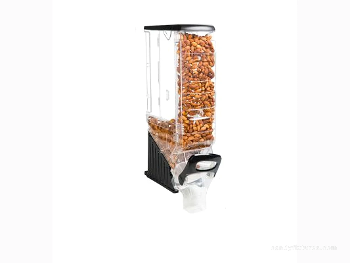 Supermarket Candy Store Wall-mounted Dispenser Nuts Bulk Candy Drop-down High Transparent Gravity Food Box