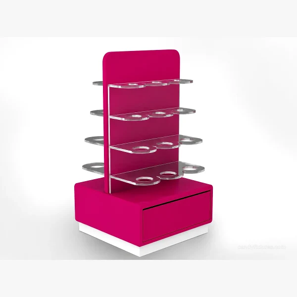 Unique Candy Store Gondola Display Double-sides Retails Cabinet