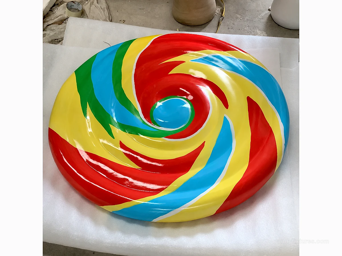 Christmas ornaments Candy store lollipop Shop decoration wall decoration view 1
