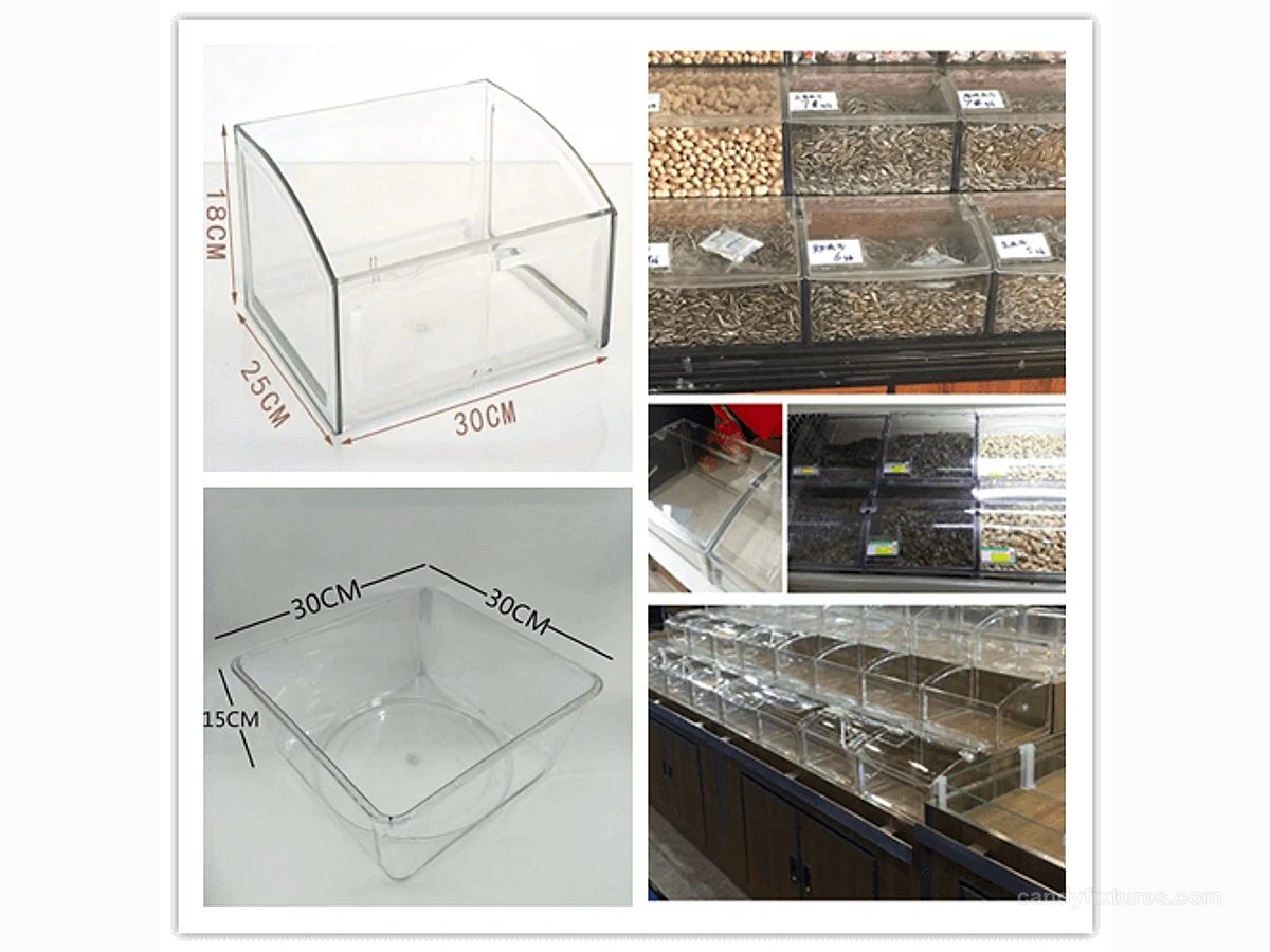 Custom Acrylic Candy box candy moisture-proof storage transparent box for mall view 1