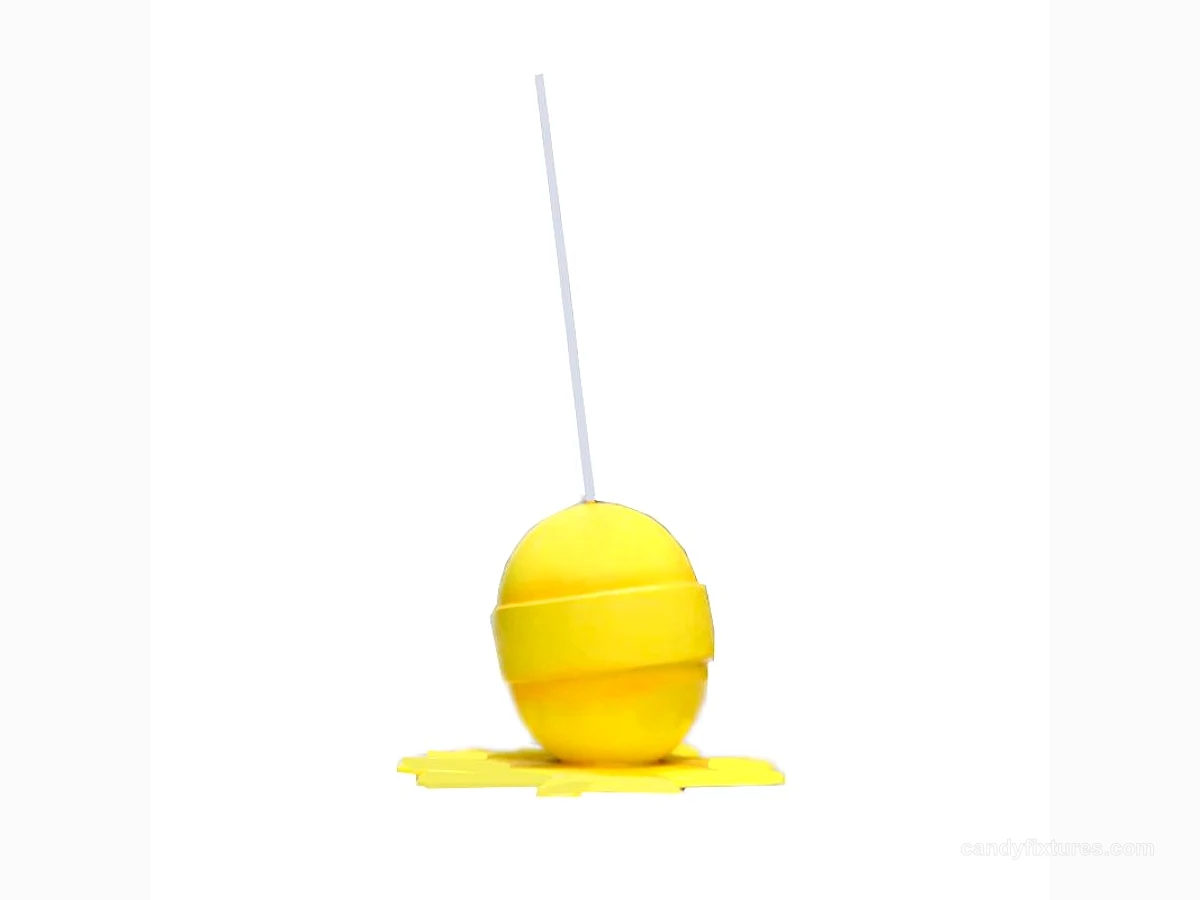Fiberglass Imitation Lollipop Floor Model Color Lollipop Ornament Decoration view 1