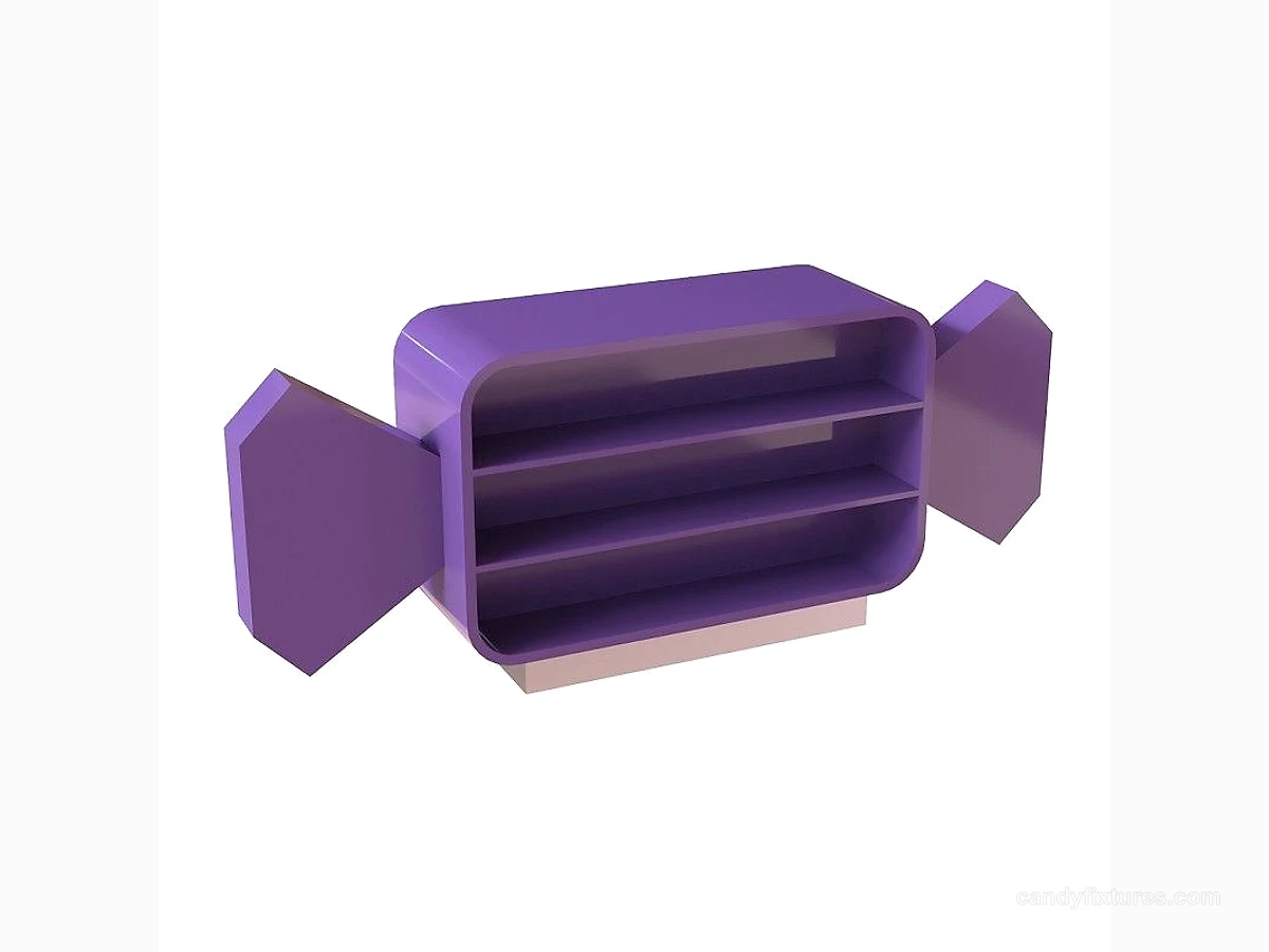 New Candy Shape Cabinet High Customize Candy Furniture Displays For Mall view 1