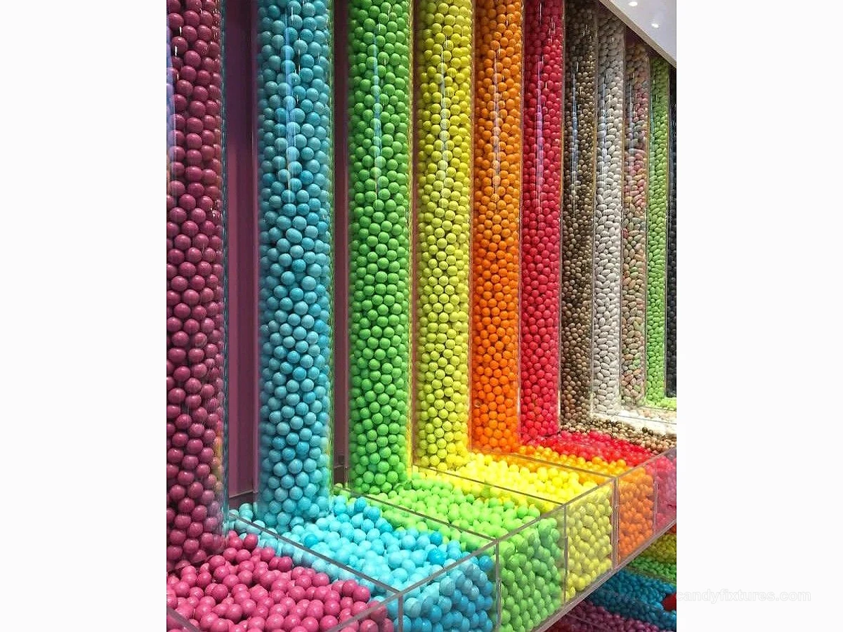 Top 5 popular candy dispenser tubes candy compartment box view 1
