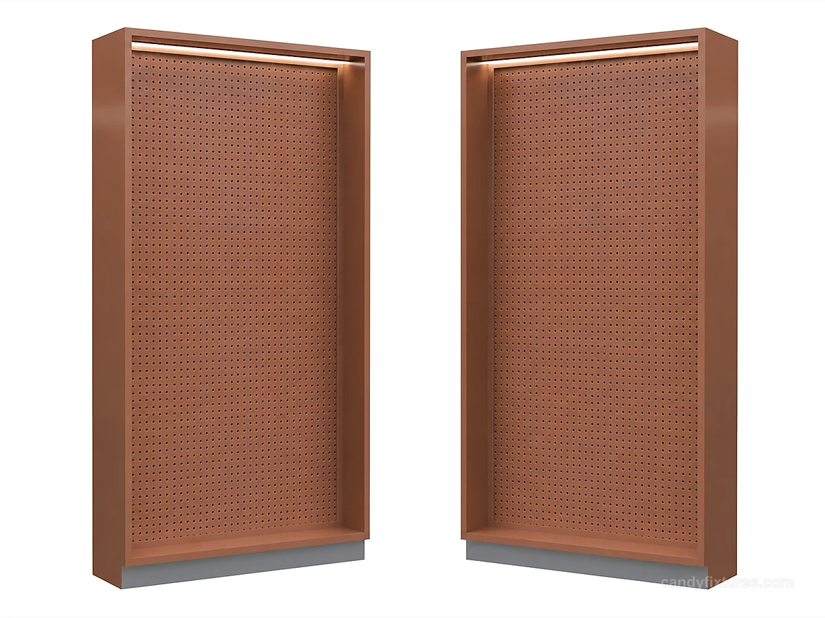 Versatile Pegboard Wall High Cabinets Used With Hook & Shelves view 1