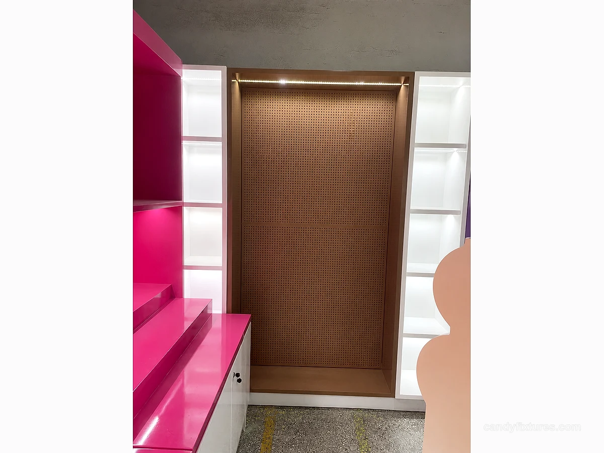 Versatile Pegboard Wall High Cabinets Used With Hook & Shelves detail 1