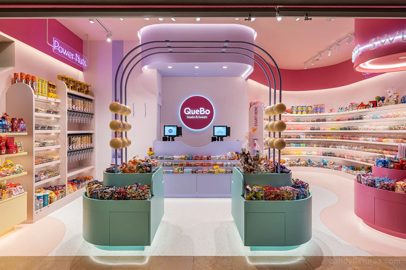 A Candy Store Designed Like a Fairy Tale interior design