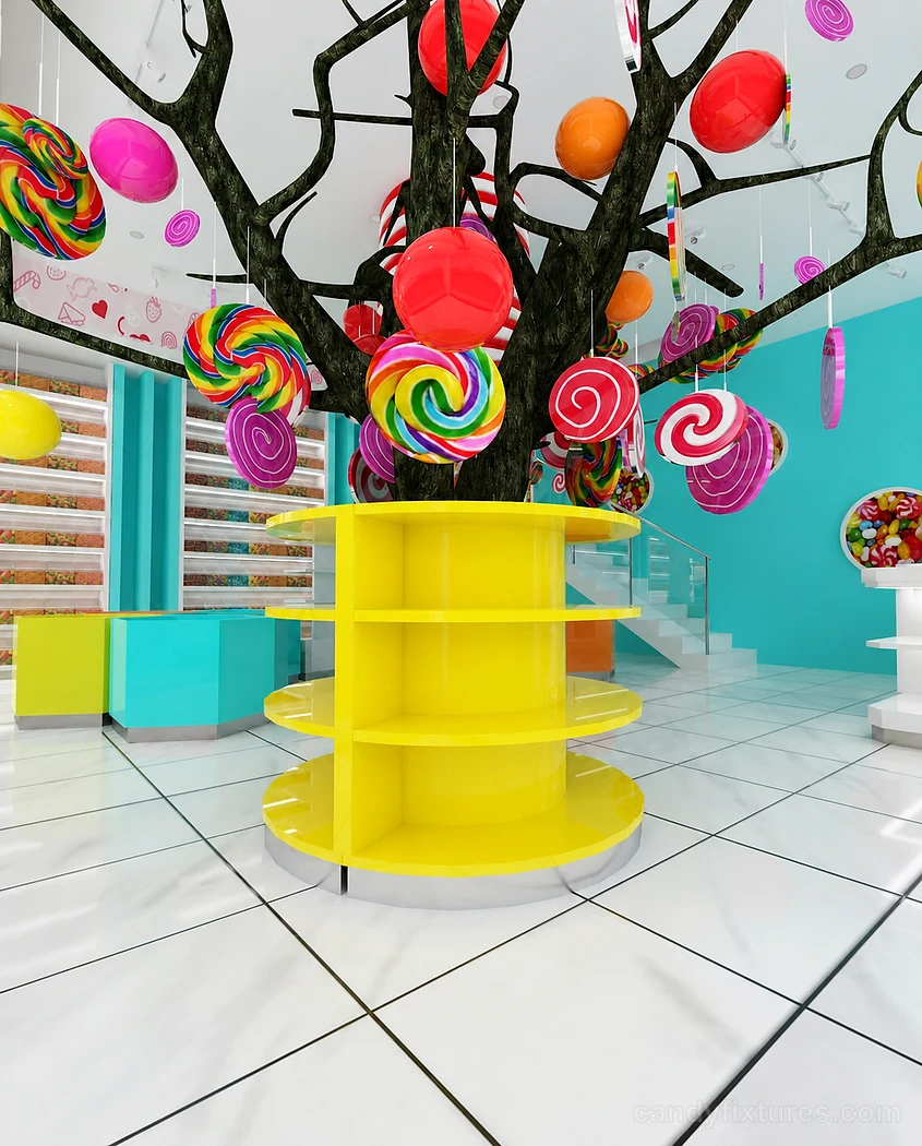 Candy store & Toy store custom display rack display cabinet for sale – First Floor