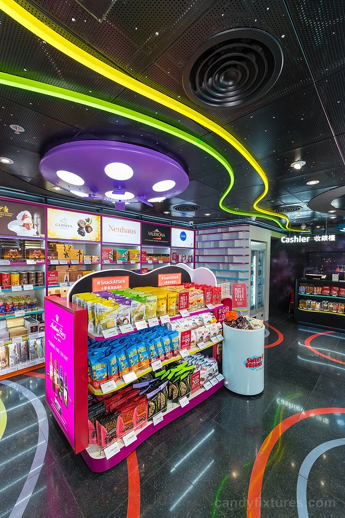 Cosmic & Aquatic Delights: A Whimsical Candy Store Design Decoration – Introduction to the Astronaut
