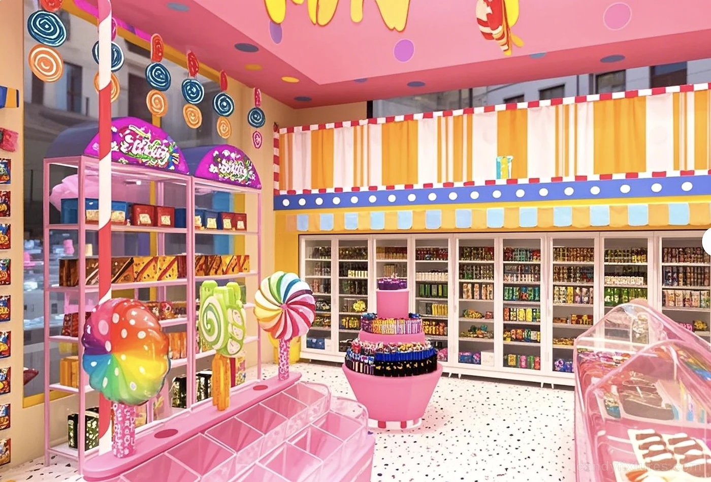 Design of a Large – scale Candy Store in Houston, the United States – Project Overview
