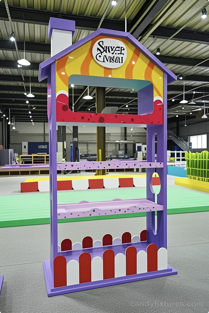 Design of a Large – scale Candy Store in Houston, the United States – Display Fixture Strategy