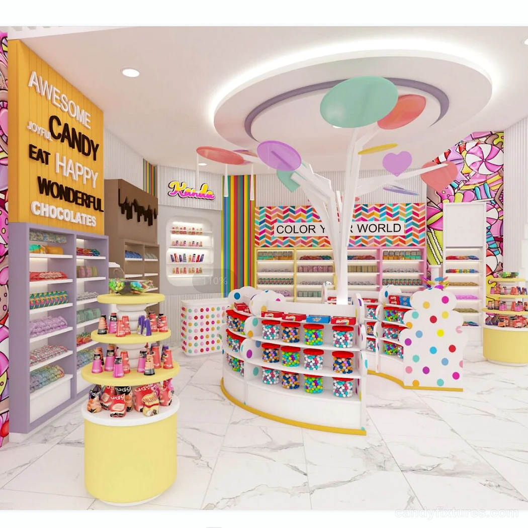 Enchanting Design of Kanda Chocolate Candy Shop interior design