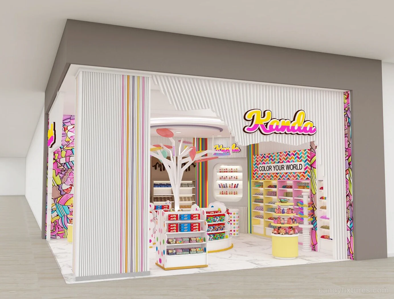 Enchanting Design of Kanda Chocolate Candy Shop – Ceiling