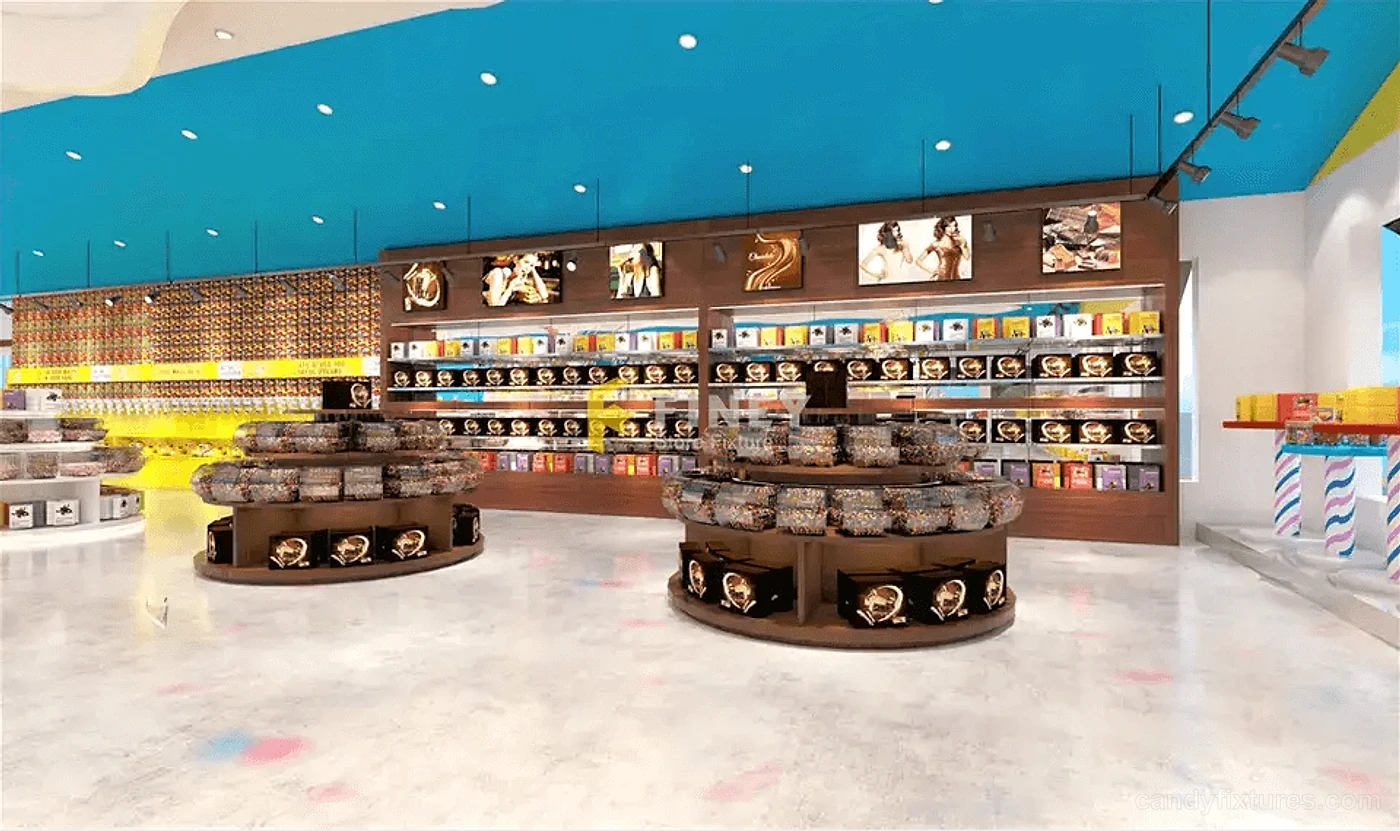 Fun candy store design custom interior design decor for sale – Design Detail