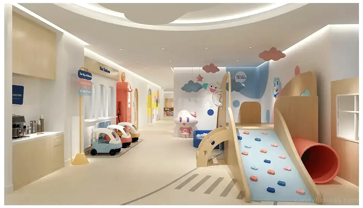 Fun nursery design children’s furniture cabinet customization interior design
