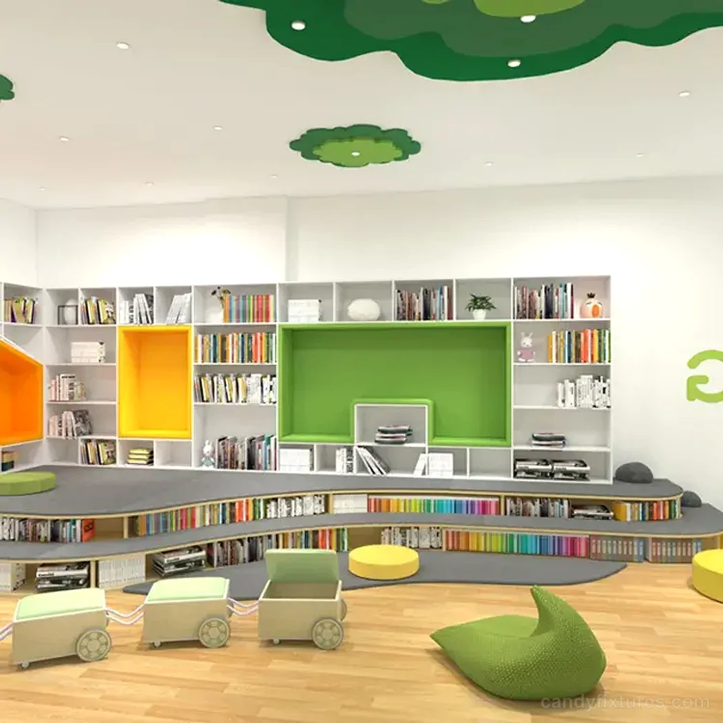 Fun nursery design children’s furniture cabinet customization – What the project image shows
