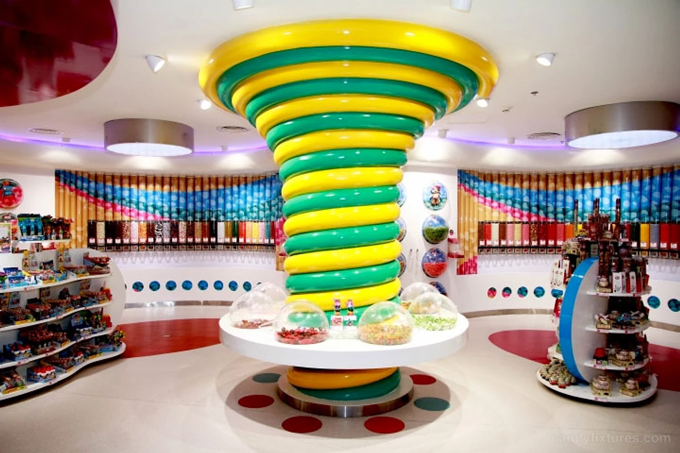 Funny candy shop interior design candy store decor display case with sweet candy kiosk supplier in sale – Introduction of Candy House