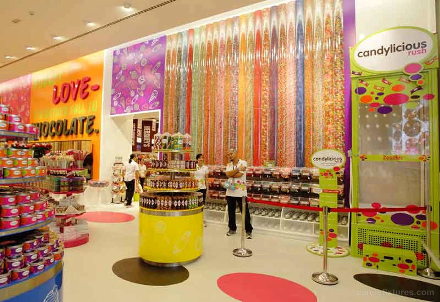 Investment and Operation Guide for Opening a 200-Square-Meter Candy Store in the United States interior design