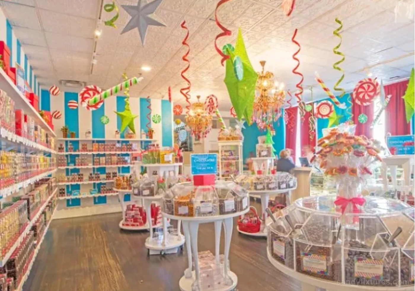 Mall retail confectionery displays interior design candy display cases for sale interior design