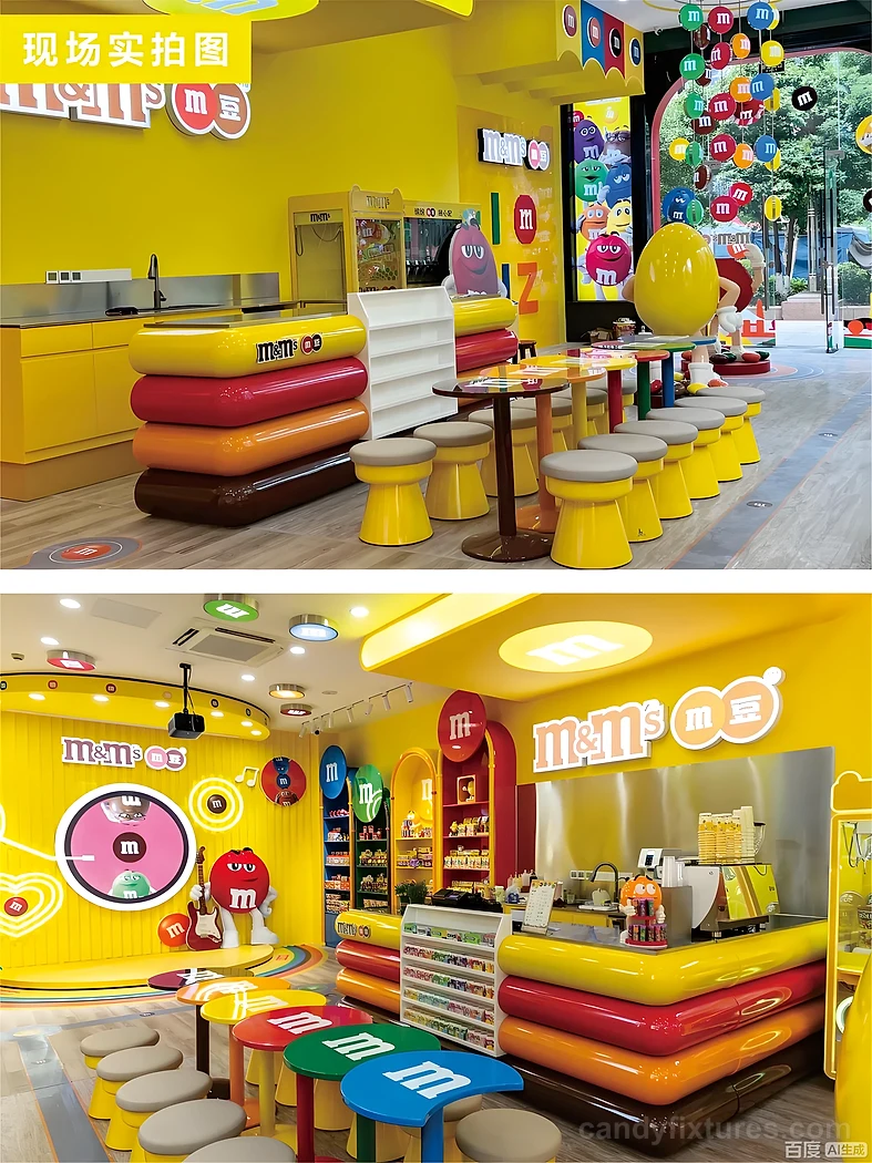 M&M’s Fun Candy House Design Renovation Highlight List interior design