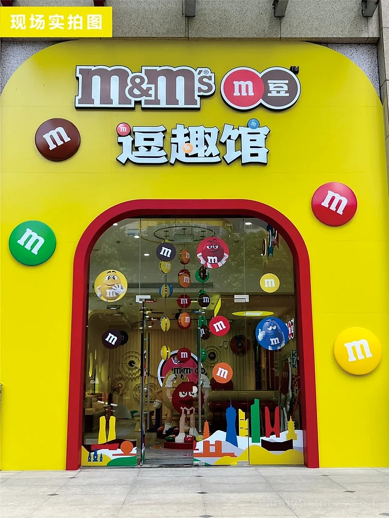 M&M’s Fun Candy House Design Renovation Highlight List – Display Fixture Strategy