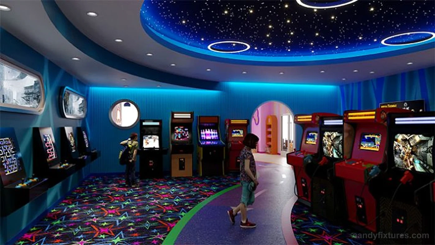 Sweet Life Candy Store Interior Design With Full Candy Display Fixtures In Texas – Interior Design